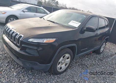 2014 Jeep Cherokee Sport z USA, uszkodzony, nr VIN 1C4PJLAB5EW199662